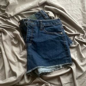 NEVER WORN — wild fable high rise shorts dark blue (size 12)